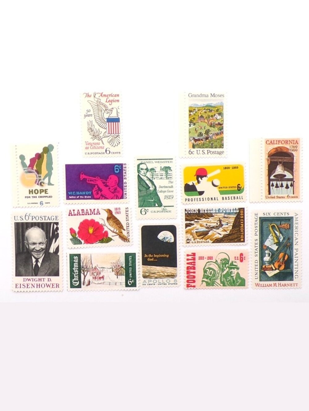 1969 United States Partial Commemorative Year Set